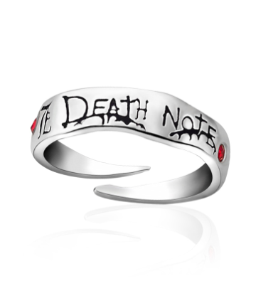 Anillo ajustable Death Note