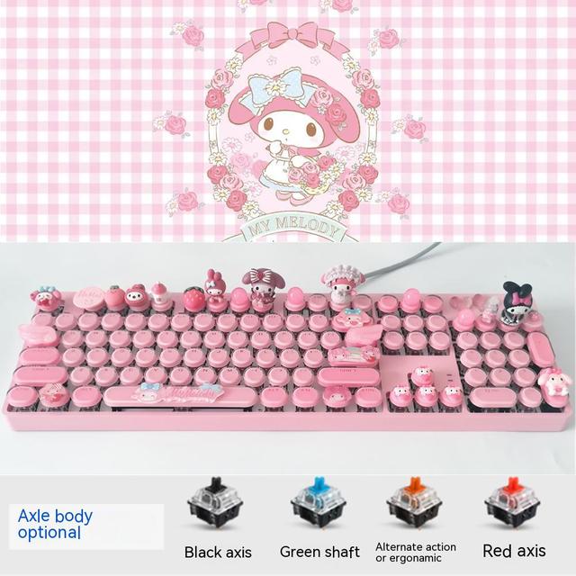 Sanrio teclado mecánico