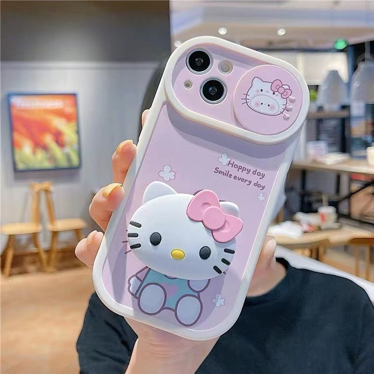 Funda Sanrio IPhone con protector de cámara