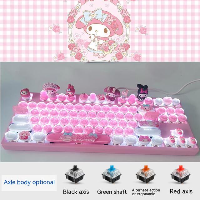 Sanrio teclado mecánico