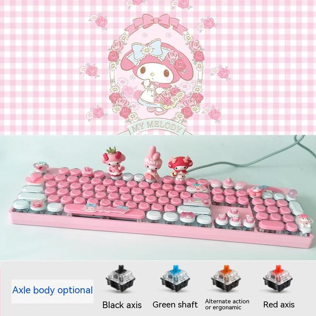 Sanrio teclado mecánico