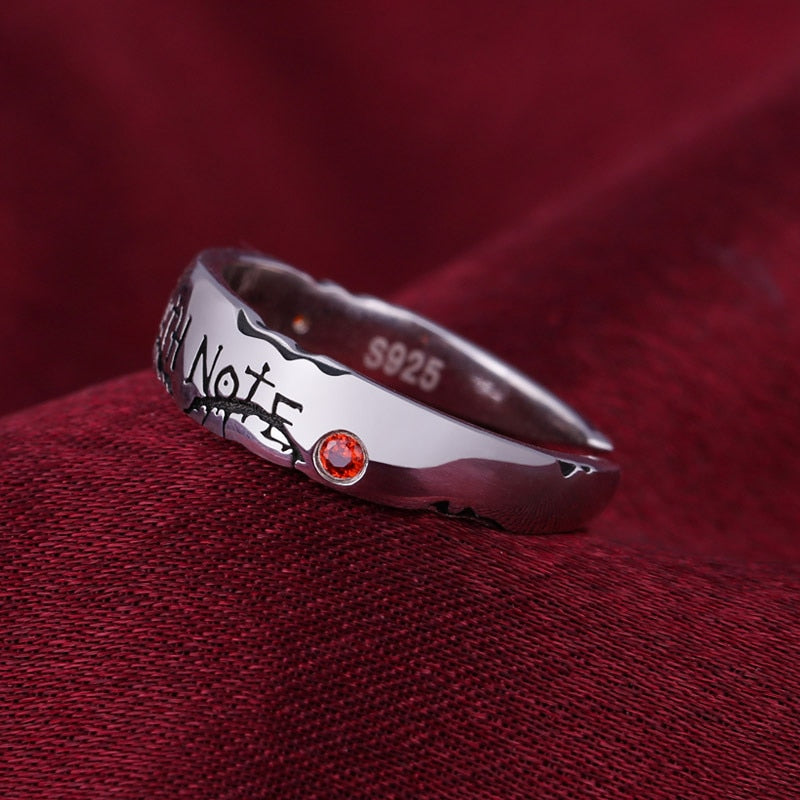 Anillo ajustable Death Note