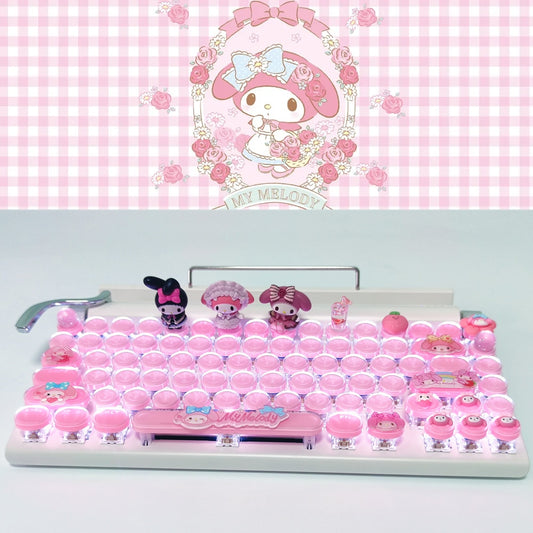 Sanrio teclado mecánico