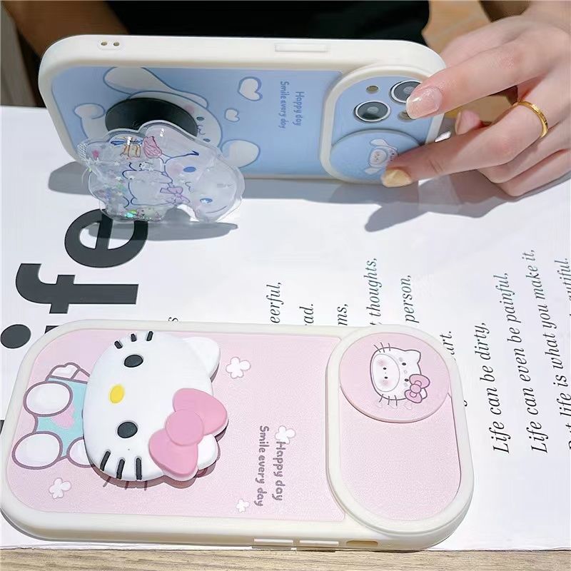 Funda Sanrio IPhone con protector de cámara