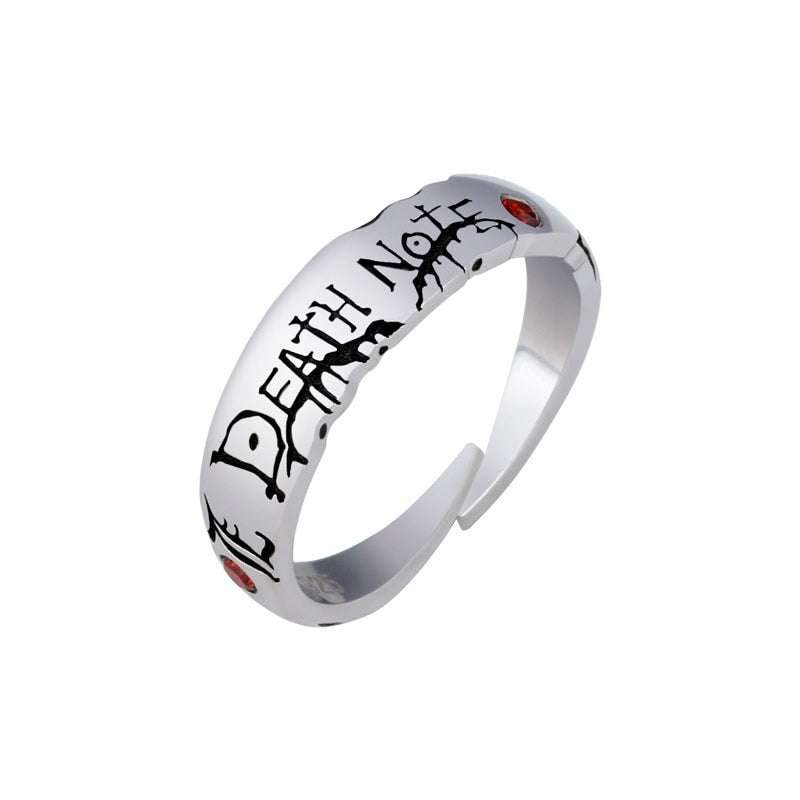 Anillo ajustable Death Note