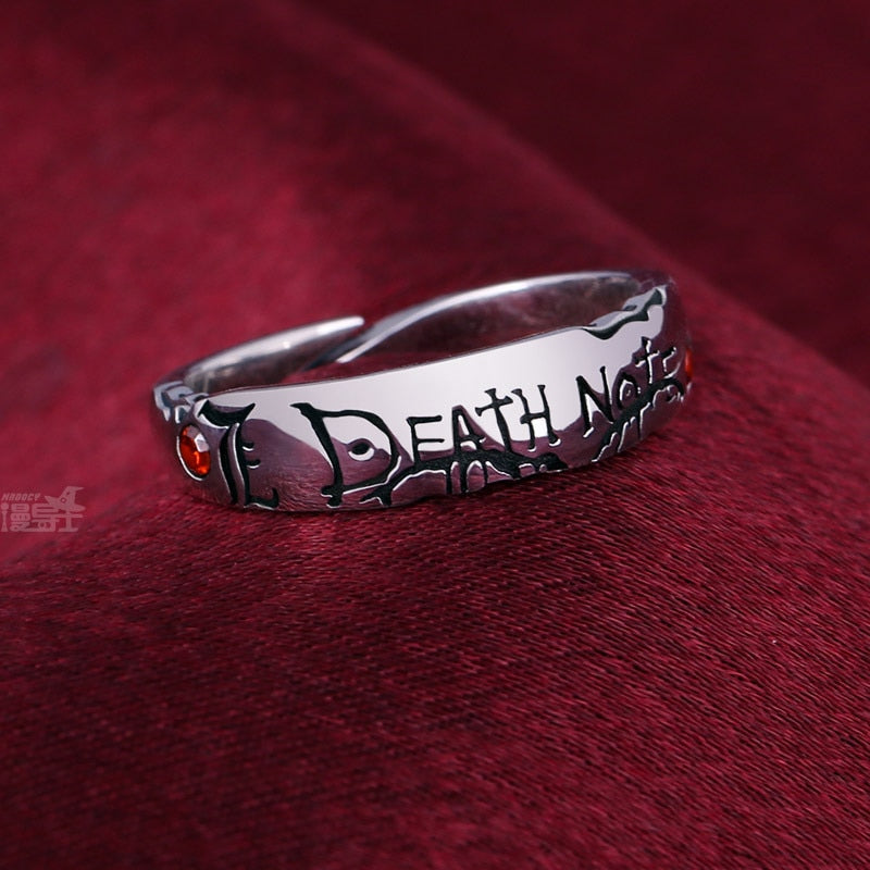 Anillo ajustable Death Note